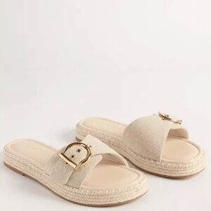 Torrid Single Buckle Flatform Slide (WW)